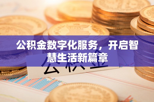 南朗公积金数字化服务，开启智慧生活新篇章