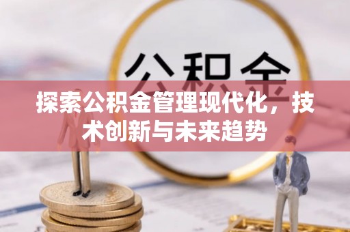 南朗探索公积金管理现代化，技术创新与未来趋势