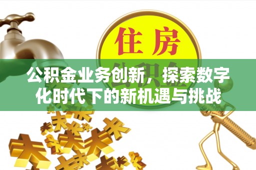 南朗公积金业务创新，探索数字化时代下的新机遇与挑战