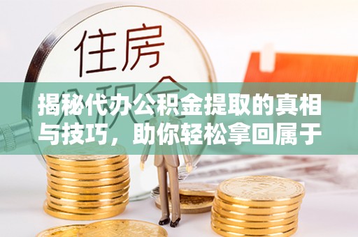 南朗揭秘代办公积金提取的真相与技巧，助你轻松拿回属于你的钱