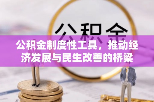 南朗公积金制度性工具，推动经济发展与民生改善的桥梁