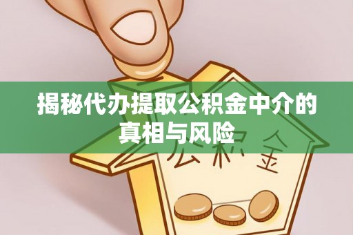 南朗揭秘代办提取公积金中介的真相与风险