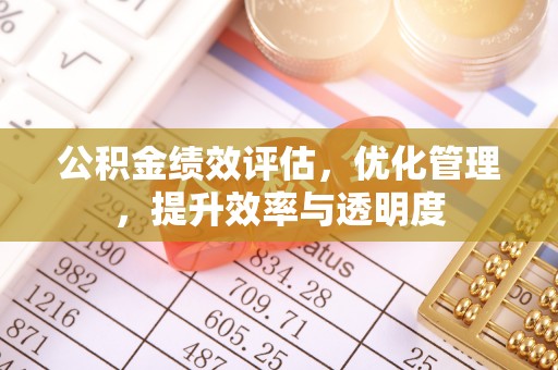 南朗公积金绩效评估，优化管理，提升效率与透明度