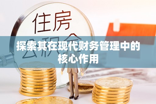 南朗探索其在现代财务管理中的核心作用