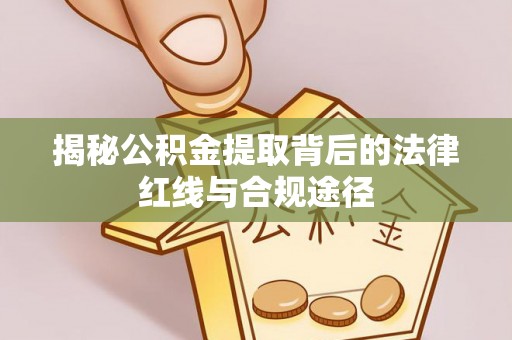 南朗揭秘公积金提取背后的法律红线与合规途径