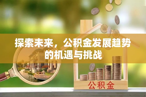 南朗探索未来，公积金发展趋势的机遇与挑战