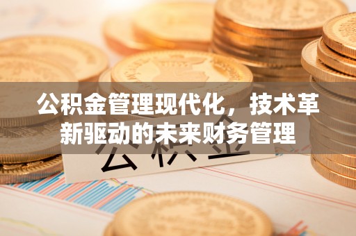 南朗公积金管理现代化，技术革新驱动的未来财务管理