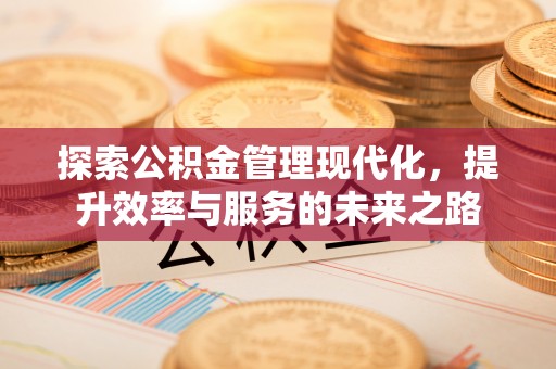 南朗探索公积金管理现代化，提升效率与服务的未来之路