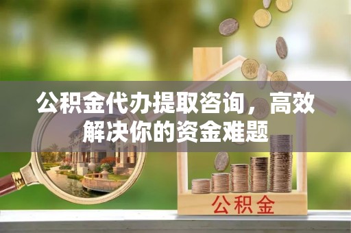 南朗公积金代办提取咨询，高效解决你的资金难题