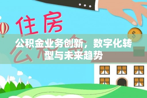 南朗公积金业务创新，数字化转型与未来趋势